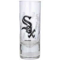 White Sox de Chicago 2,5 oz. Grand verre à liqueur gravé au satin