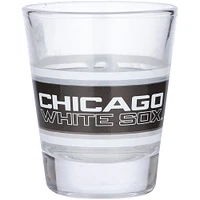 White Sox de Chicago 2 oz. Verre à liqueur à rayures