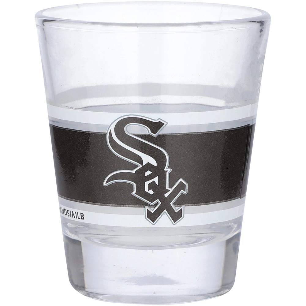 White Sox de Chicago 2 oz. Verre à liqueur à rayures