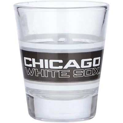 White Sox de Chicago 2 oz. Verre à liqueur à rayures