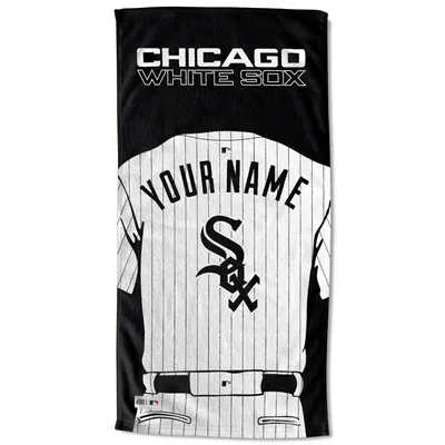 Chicago White Sox 30'' x 60'' Personalized Beach Towel