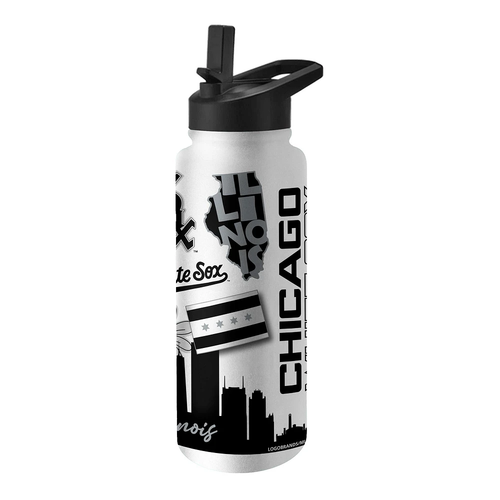 White Sox de Chicago 34 oz. Bouteille Quencher native