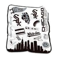 Chicago White Sox 50'' x 60'' Native Raschel Plush Throw Blanket