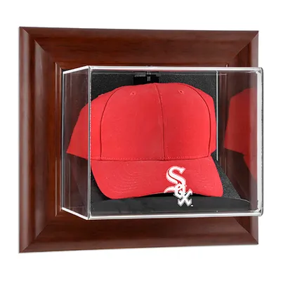 Chicago White Sox Fanatics Authentic Brown Framed Wall-Mounted Logo Cap Case