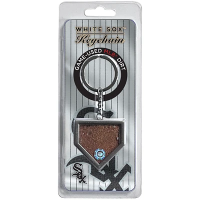Chicago White Sox Dirt Key Chain - Filled with Game-Used Dirt from a Home Game