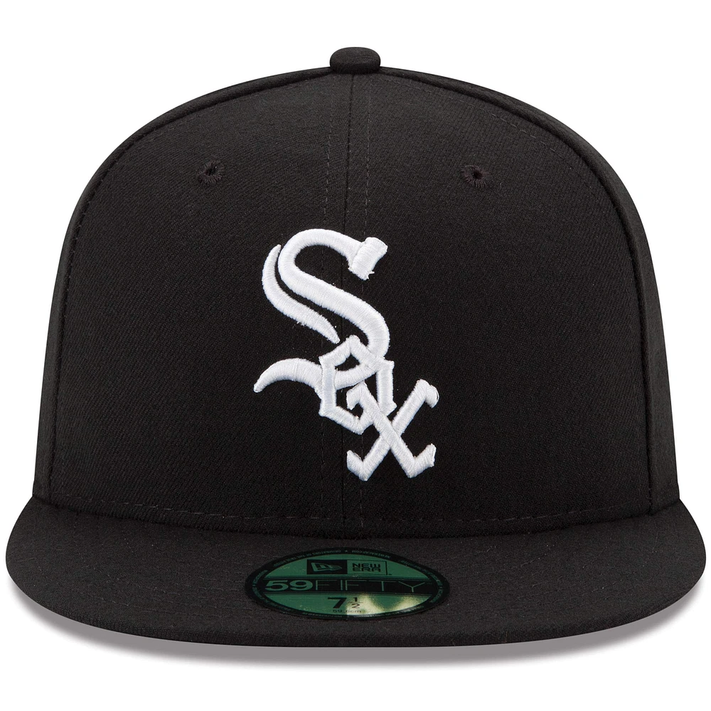 Chicago White Sox New Era Game Authentic Collection On-Field 59FIFTY - Chapeau ajusté Noir