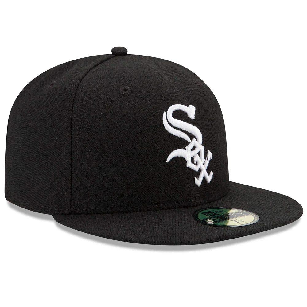 Chicago White Sox New Era Game Authentic Collection On-Field 59FIFTY - Chapeau ajusté Noir