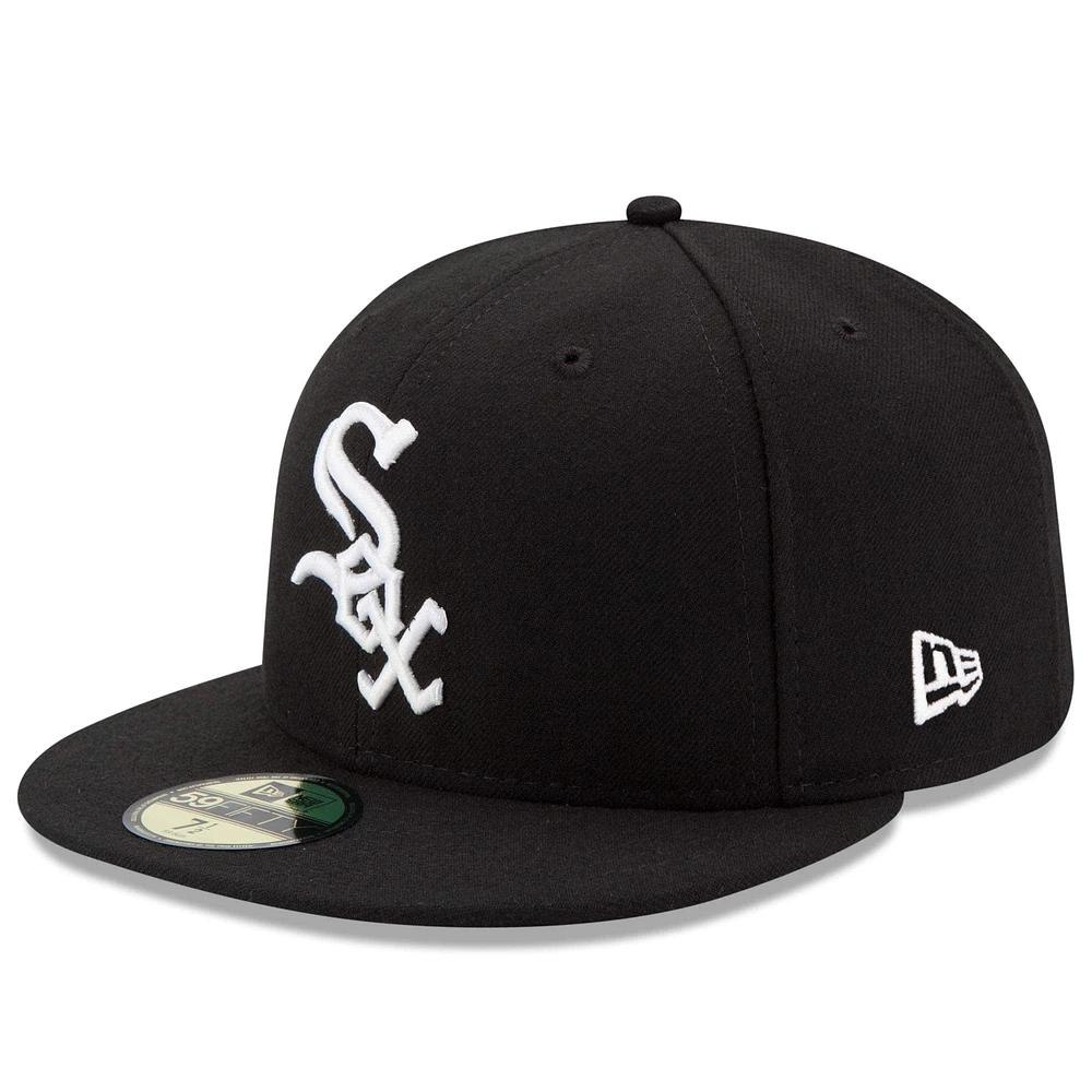 Chicago White Sox New Era Game Authentic Collection On-Field 59FIFTY - Chapeau ajusté Noir