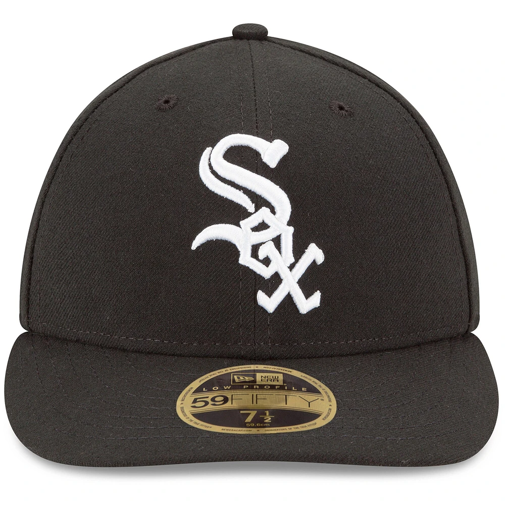 Chicago White Sox New Era Game Authentic Collection On-Field Low Profile 59FIFTY - Fitted Hat Black