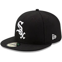 Chicago White Sox New Era Youth Game Authentic Collection On-Field 59FIFTY - Fitted Hat Black