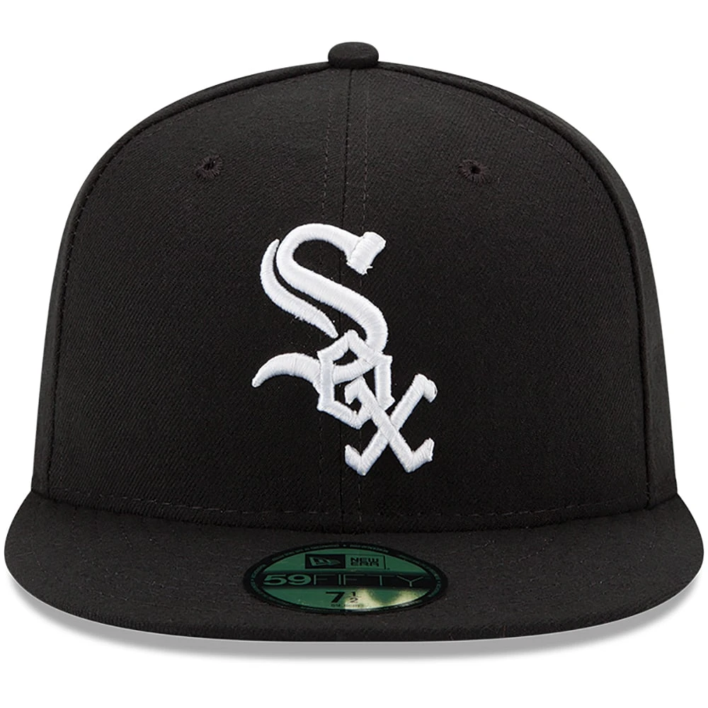 Chicago White Sox New Era Youth Game Authentic Collection On-Field 59FIFTY - Chapeau ajusté Noir
