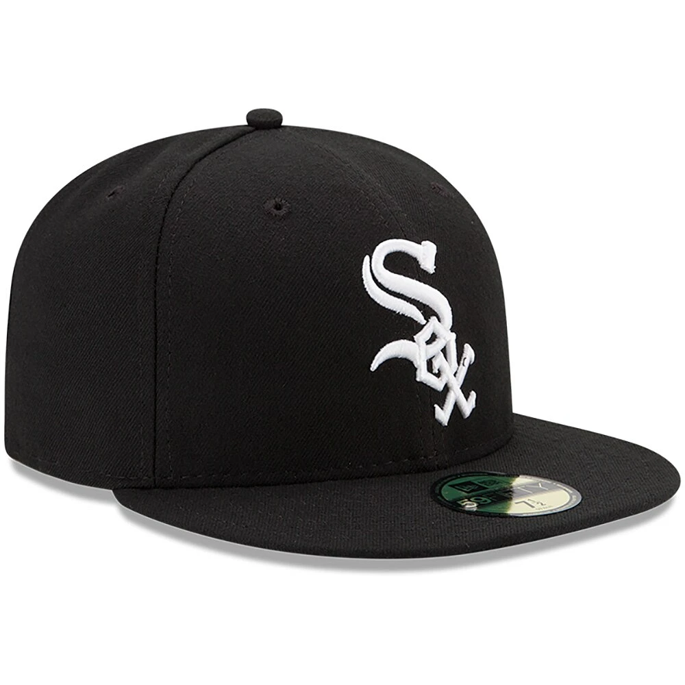 Chicago White Sox New Era Youth Game Authentic Collection On-Field 59FIFTY - Chapeau ajusté Noir