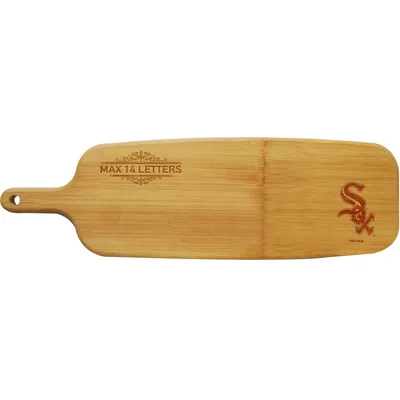 Chicago White Sox Personalized Bamboo Paddle Serving Board