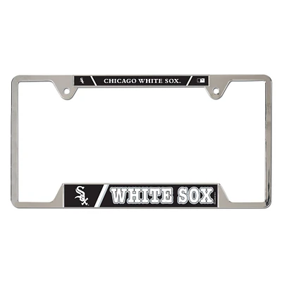 Cadre de plaque d'immatriculation en métal WinCraft des White Sox de Chicago