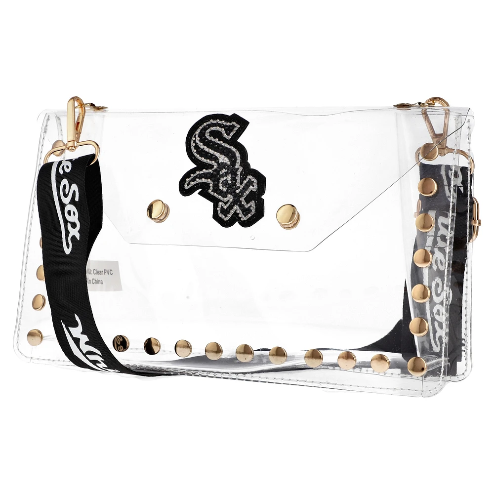 Cuce Chicago White Sox Sac à bandoulière transparent avec enveloppe