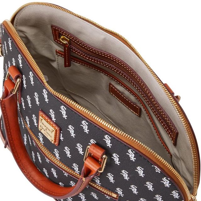 Dooney & Bourke St. Louis Cardinals Leather Domed Satchel in Brown