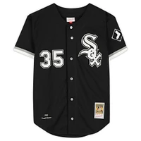 Frank Thomas Black Chicago White Sox Autographed Mitchell & Ness Authentic Jersey with "HOF 2014" Inscription