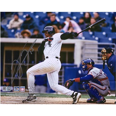 Frank Thomas Chicago White Sox Autographed 8" x 10" Hitting Photograph