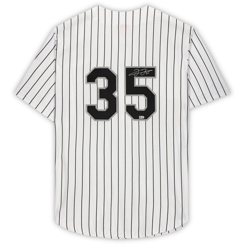 Frank Thomas Chicago White Sox Autographed White Mitchell & Ness Authentic Jersey