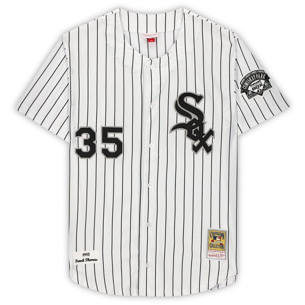 Frank Thomas Chicago White Sox Autographed White Mitchell & Ness Authentic Jersey