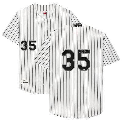 Frank Thomas Chicago White Sox Autographed White Mitchell & Ness Authentic Jersey