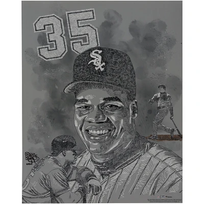 Frank Thomas Chicago White Sox Unsigned 16" x 20" Photo Print - Art by Maz Adams - Limited Edition of 25