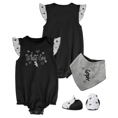 Lids Chicago White Sox Newborn Power Hitter Short Sleeve Bodysuit