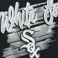 T-shirt à encolure dégagée Dream des White Sox de Chicago pour jeune fille, noir