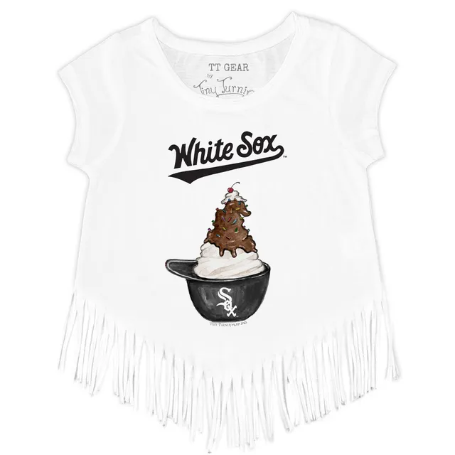 Youth Tiny Turnip White Chicago White Sox Sugar Skull T-Shirt