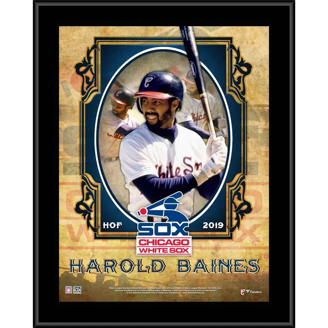 Men Harold Baines Home Authentic White