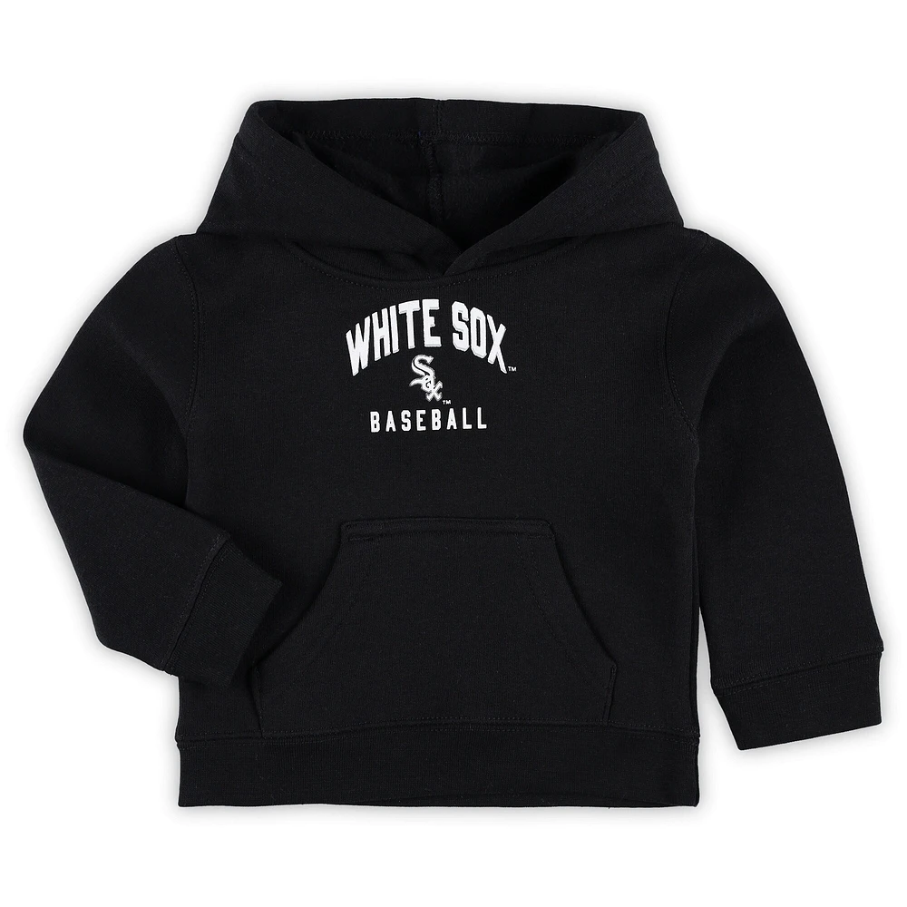 Infant Black/Heather Gray Chicago White Sox Play by Pullover Hoodie & Pants Set