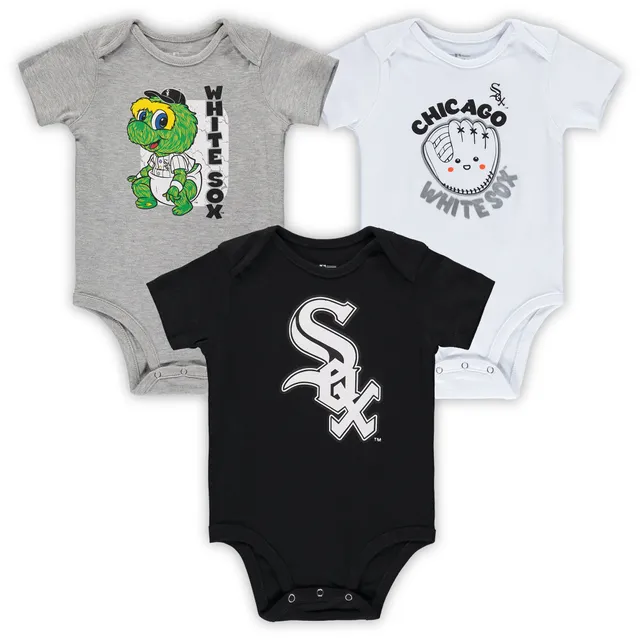 Lids Los Angeles Dodgers Newborn & Infant Biggest Little Fan 3-Pack  Bodysuit Set - Royal/White/Heather Gray