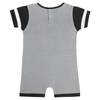 Barboteuse gris Chicago White Sox Fast Pitch pour bébé