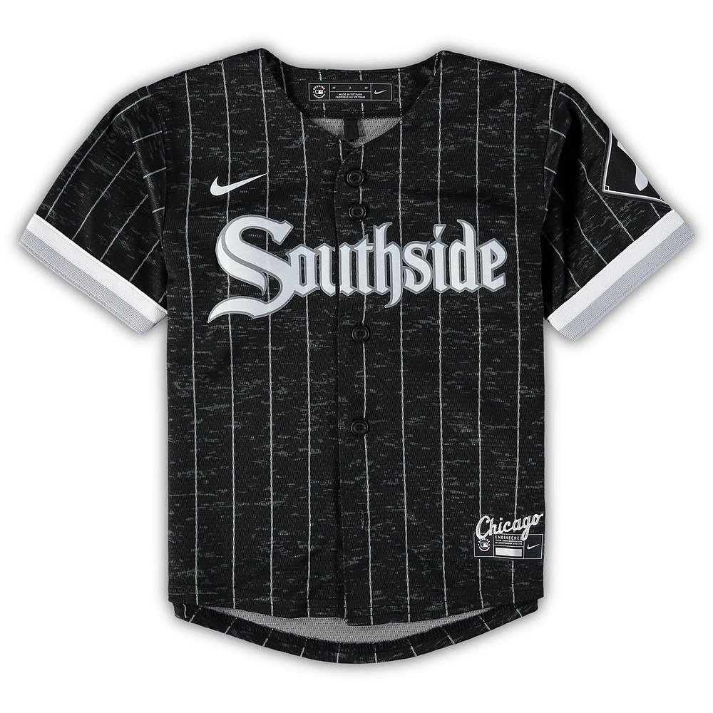 Enfant Nike Tim Anderson Noir Chicago White Sox City Connect Script Réplique Jersey