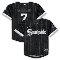 Infant Nike Tim Anderson Black Chicago White Sox City Connect Script Replica Jersey