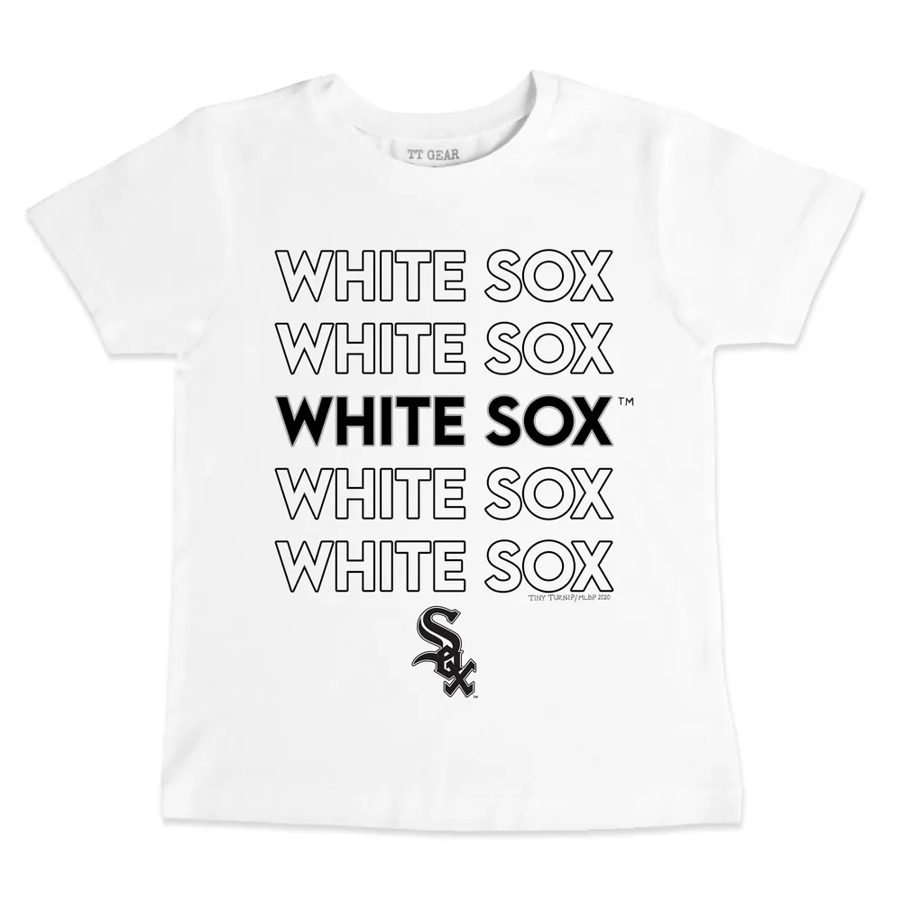 Lids Chicago White Sox Tiny Turnip Youth Burger T-Shirt - Black