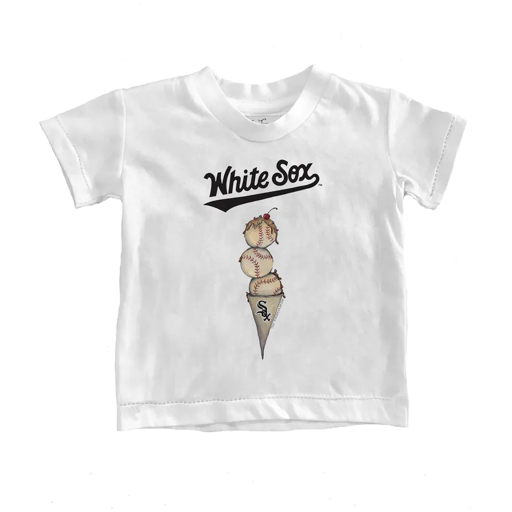 Lids Chicago White Sox Tiny Turnip Toddler Sundae Helmet T-Shirt