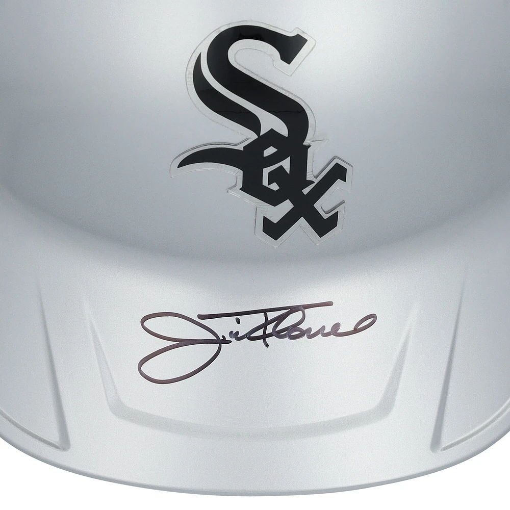 Jim Thome Chicago White Sox Autographed Alternate Chrome Replica Batting Helmet 