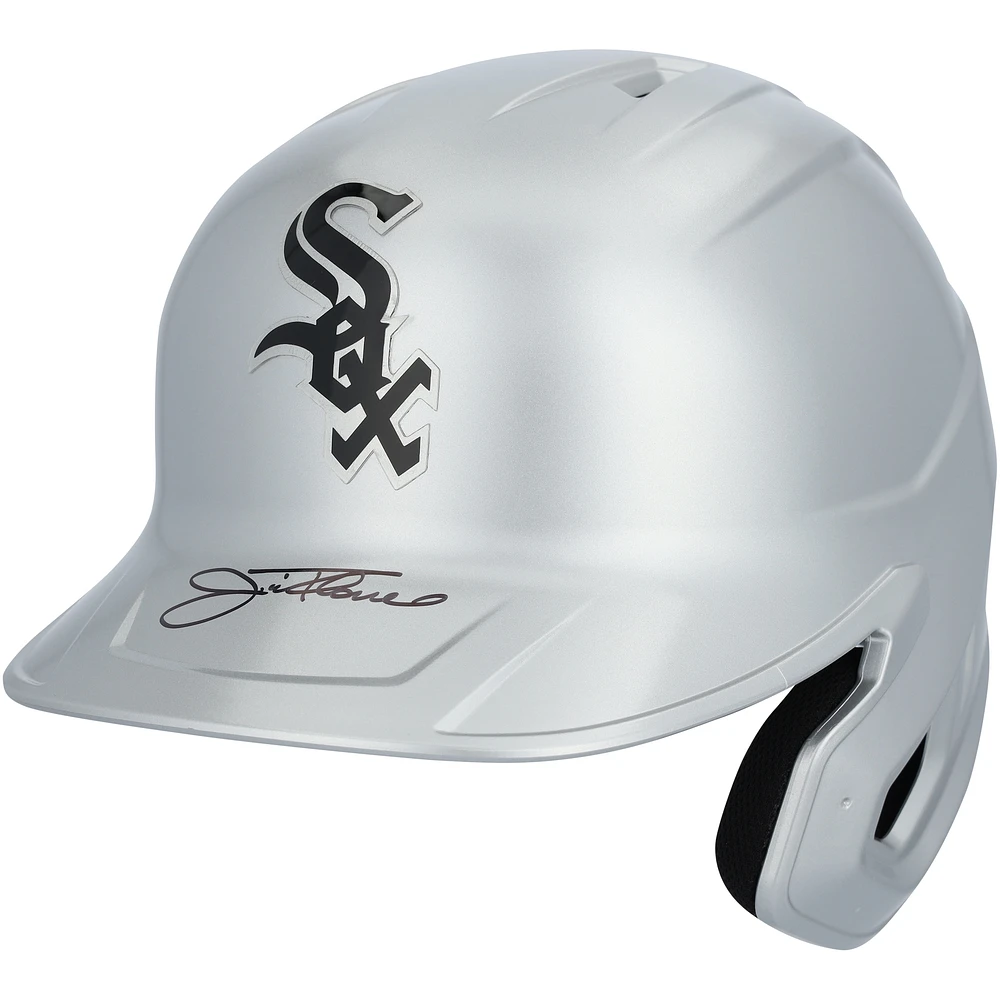 Jim Thome Chicago White Sox Autographed Alternate Chrome Replica Batting Helmet
