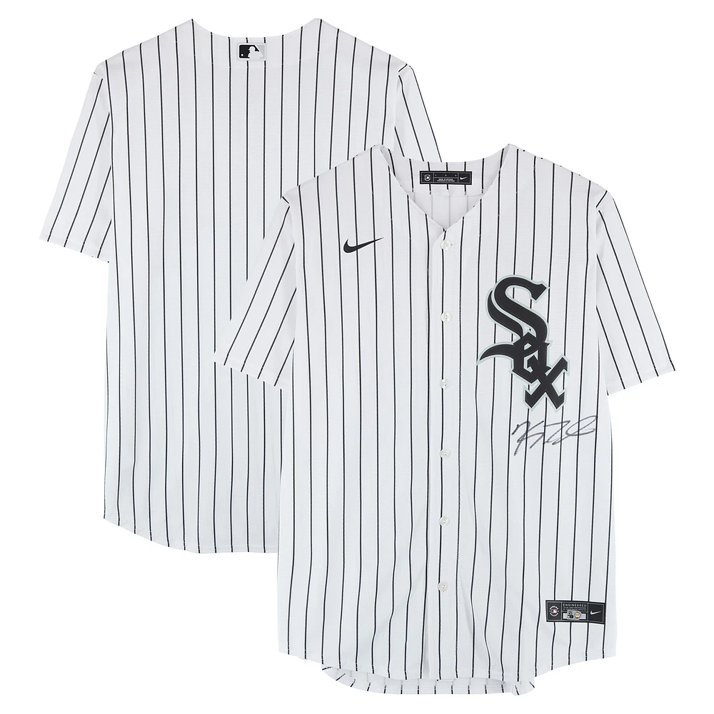 Kyle Teel Chicago White Sox Autographed Nike White Replica Jersey 
