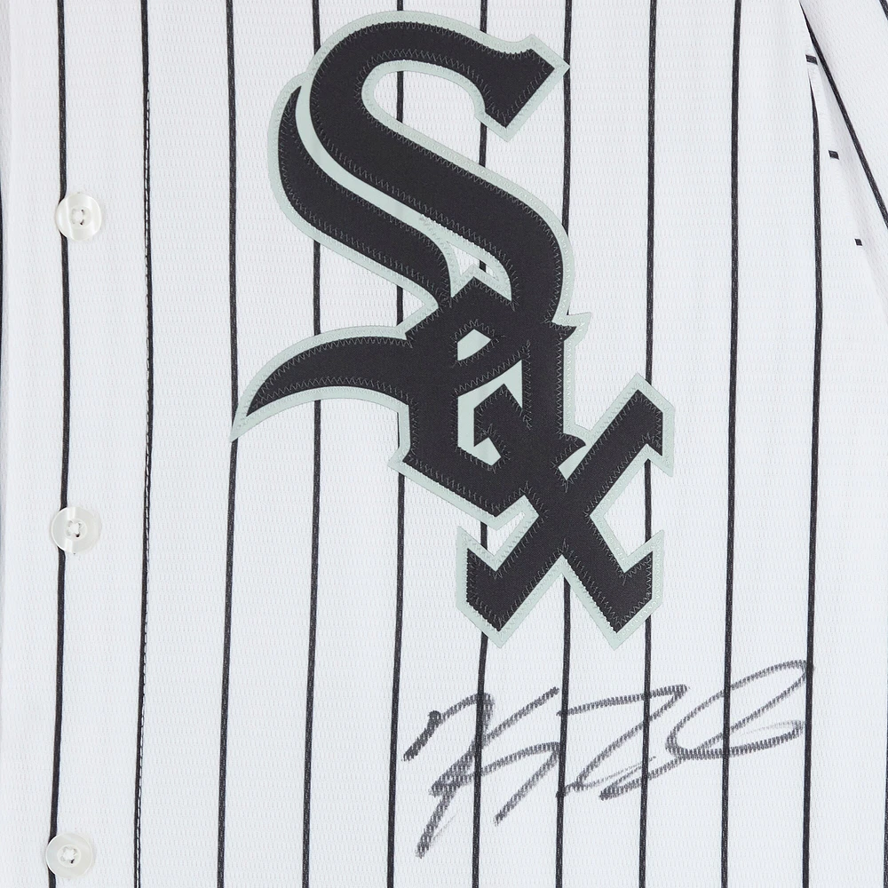 Kyle Teel Chicago White Sox Autographed Nike White Replica Jersey 
