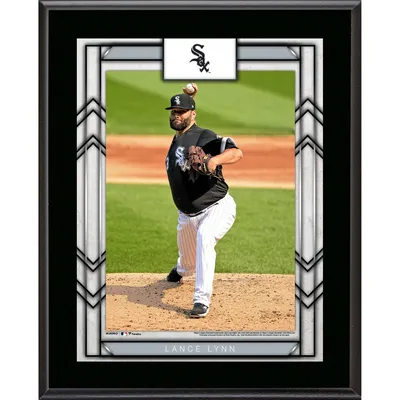 Lids Lance Lynn Chicago White Sox Fanatics Authentic Framed 15 x 17  Player Collage with a Piece of Game-Used Ball