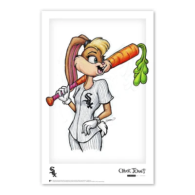 Lola Bunny Chicago White Sox 11" x 17" Looney Tunes Poster Print