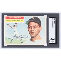 Luis Aparicio Chicago White Sox 1956 Topps #292 SGC Authenticated 3 Rookie Card