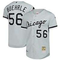 Men's Mitchell & Ness Mark Buehrle Gray Chicago White Sox 2005 Throwback Authentic Jersey