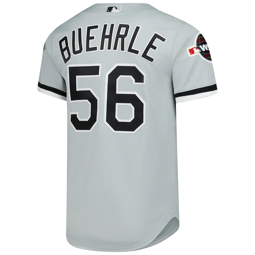 Men's Mitchell & Ness Mark Buehrle Gray Chicago White Sox 2005 Throwback Authentic Jersey