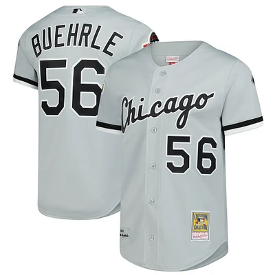 Men's Mitchell & Ness Mark Buehrle Gray Chicago White Sox 2005 Throwback Authentic Jersey