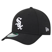 Men's New Era  Black Chicago White Sox 125th Anniversary 9FORTY Adjustable Hat