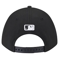 Men's New Era  Black Chicago White Sox 125th Anniversary 9FORTY Adjustable Hat