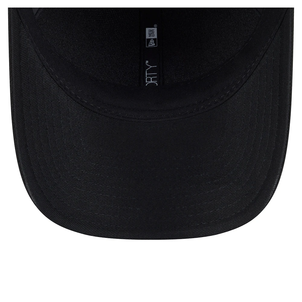 Men's New Era  Black Chicago White Sox 125th Anniversary 9FORTY Adjustable Hat